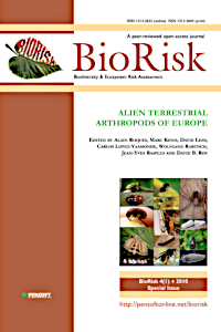 Cover of Alien terrestrial arthropods of Europe