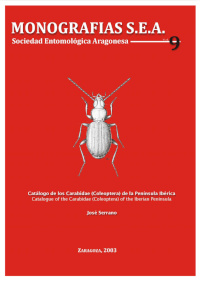 Cover of Catalogue of the Carabidae (Coleoptera) of the Iberian Peninsula