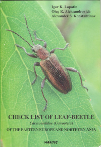 Cover of Check-list of Leaf Beetles (Coleoptera, Chrysomelidae) of the Eastern Europe and Northen Asia