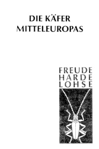 Cover of Die Käfer Mitteleuropas - Band 1.