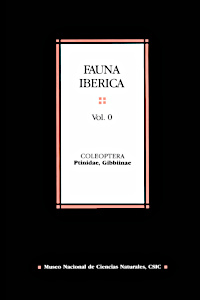 Obálka Fauna Iberica (Coleoptera: Ptinidae, Gibbiinae)