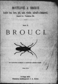 Cover of Motýlové a brouci škodliví lesu, louce, poli, sadu, rybníku, zahradě a domácnosti