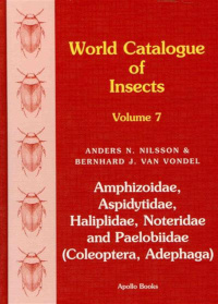 Cover of Amphizoidae, Aspidytidae, Haliplidae, Noteridae and Paelobiidae (Coleoptera, Adephaga)