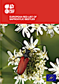 Cover of European Red List of Saproxylic Beetles 2018
