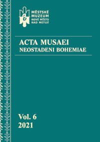 Cover of Acta Musaei Neostadeni Bohemiae