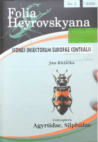 Obálka Folia Heyrovskyana: Coleoptera: Agyrtidae, Silphidae