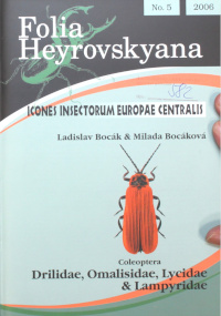 Obálka Folia Heyrovskyana: Coleoptera: Drilidae, Omalisidae, Lycidae, Lampyridae