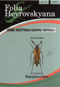 Obálka Folia Heyrovskyana: Coleoptera: Ripiphoridae