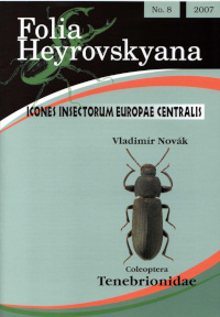 Obálka Folia Heyrovskyana: Coleoptera: Tenebrionidae