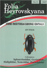 Obálka Folia Heyrovskyana: Coleoptera: Sphaeriusidae, Gyrinidae, Haliplidae, Noteridae, Paelobiidae