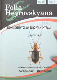 Obálka Folia Heyrovskyana: Coleoptera: Rhysodidae, Carabidae (Nebriinae - Broscinae)