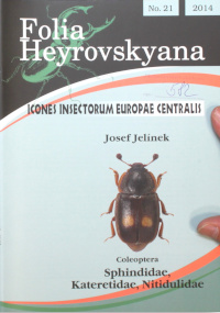 Obálka Folia Heyrovskyana: Coleoptera: Sphindidae, Kateretidae, Nitidulidae