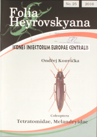 Obálka Folia Heyrovskyana: Coleoptera: Tetratomidae, Melandryidae