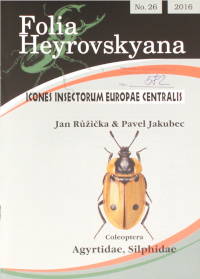 Obálka Folia Heyrovskyana: Coleoptera: Agyrtidae, Silphidae