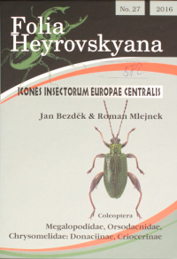 Obálka Folia Heyrovskyana: Coleoptera: Megalopodidae, Orsodacnidae, Chrysomelidae (Donaciinae, Criocerinae)