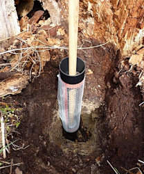 Podzemní past - příklad aplikace